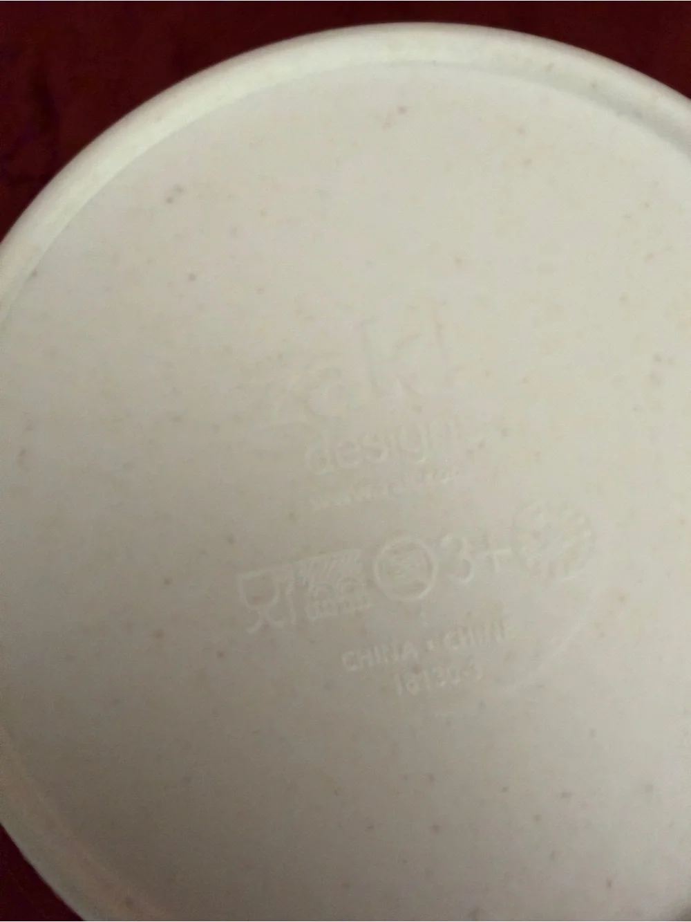 Marvel round plate